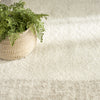 Nourison Pacific Shag PCS02 Ivory Beige Area Rug Corner Image