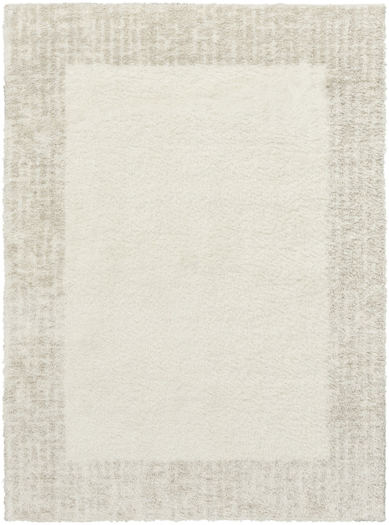 Nourison Pacific Shag PCS02 Ivory Beige Area Rug main image