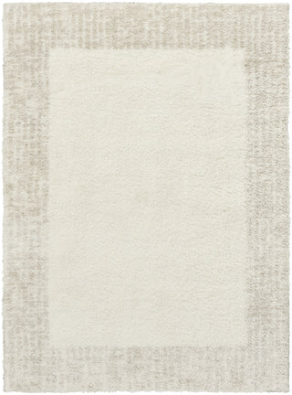 Nourison Pacific Shag PCS02 Ivory Beige Area Rug main image