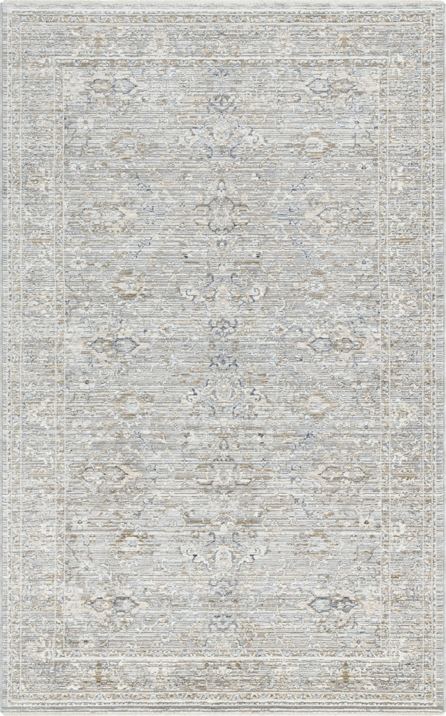 Livabliss Presidential PDT-2330 Light Silver Area Rug