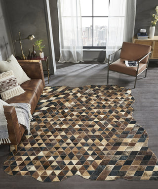 featured Ancient Boundaries Paulin PAU-1201 Brown Area Rug Lifestyle Image