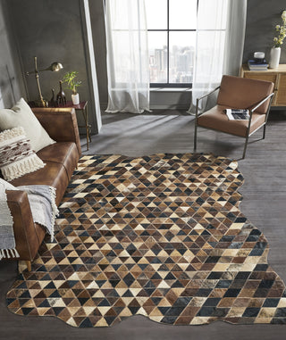 Ancient Boundaries Paulin PAU-1201 Brown Area Rug Lifestyle Image