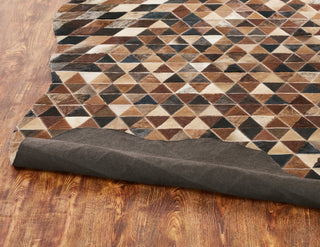 Ancient Boundaries Paulin PAU-1201 Brown Area Rug Closeup Image
