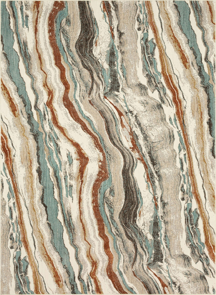 Karastan Soiree Pearl River Alabaster Area Rug