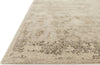Loloi Pearl PU-01 Heather Gray/Storm Area Rug Corner Image