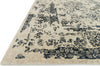 Loloi Pearl PU-02 Heather Gray/Navy Area Rug Corner Image