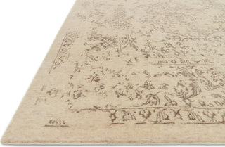 Loloi Pearl PU-03 Antique Ivory/Taupe Area Rug Corner Image