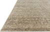 Loloi Pearl PU-03 Stone/Pewter Area Rug Corner Image