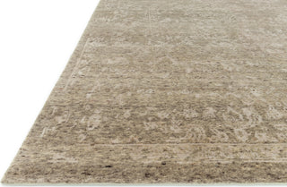 Loloi Pearl PU-03 Stone/Pewter Area Rug Corner Image