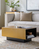 Surya Peaceful PEC-001 Gold Furniture Style Shot