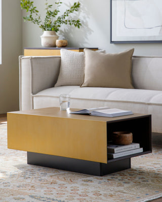 Surya Peaceful PEC-001 Gold Furniture Style Shot