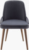 Surya Peregrine PEG-001 Gray / Charcoal Furniture Angle