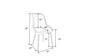 Surya Peregrine PEG-001 Gray / Charcoal Furniture Main Image