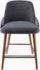 Surya Peregrine PEG-003 Black / Charcoal Furniture Angle