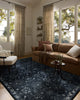 Loloi II Percival PCV-02 Navy/Ivory Area Rug Lifestyle Image Feature