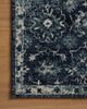 Loloi II Percival PCV-02 Navy/Ivory Area Rug Corner Image