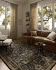 Loloi II Percival PCV-05 Denim/Granite Area Rug Lifestyle Image Feature