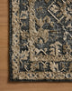 Loloi II Percival PCV-05 Denim/Granite Area Rug Corner Image