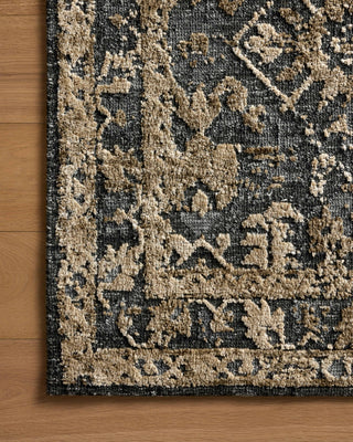 Loloi II Percival PCV-05 Denim/Granite Area Rug Corner Image