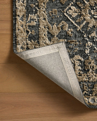 Loloi II Percival PCV-05 Denim/Granite Area Rug Backing Image