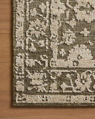 Loloi II Percival PCV-06 Moss/Natural Area Rug Corner Image