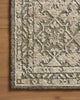 Loloi II Percival PCV-07 Sage/Stone Area Rug Corner Image