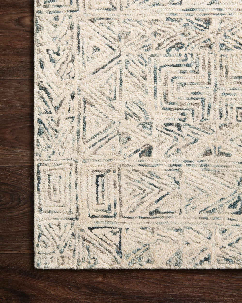 Loloi Peregrine PER-03 Light Blue Area Rug Runner Image Feature