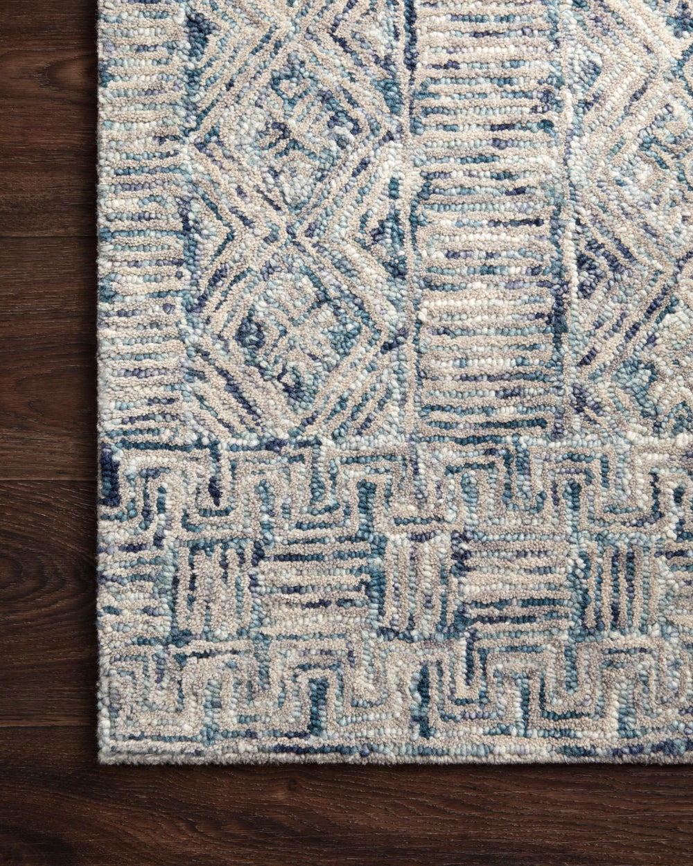Loloi Peregrine PER-04 Ocean Area Rug Runner Image Feature