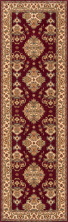 Momeni Persian Garden PG-01 Burgundy Area Rug Runner Image