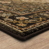 Karastan Spice Market Petra Charcoal Area Rug Angle Image