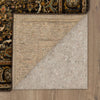 Karastan Spice Market Petra Charcoal Area Rug Back Image