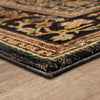 Karastan Spice Market Petra Charcoal Area Rug Angle Image