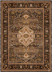 Karastan Spice Market Petra Charcoal Area Rug