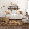 Karastan Spice Market Petra Charcoal Area Rug Lifestyle Image