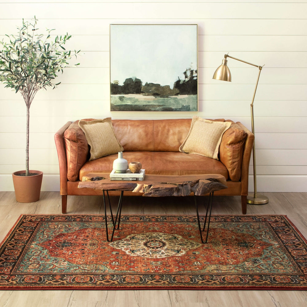 Karastan Spice Market Petra Multi Area Rug Lifestyle Image Feature