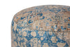 Loloi Poufs LPF211 Blue / Tangerine Corner Image