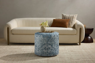 Loloi Poufs LPF559 Slate Lifestyle Image