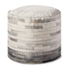 Loloi Poufs PF0002 Ivory / Grey main image