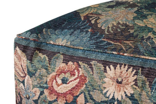Loloi Poufs LPF0045 Blue / Multi Pouf Corner Image