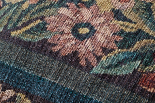 Loloi Poufs LPF0045 Blue / Multi Pouf Main Image