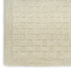 Nourison Pure Grids PGR01 Ivory Beige Area Rug by DKNY Texture Image