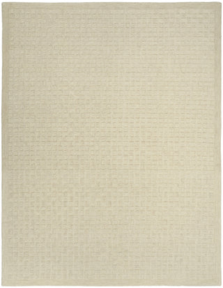 Nourison Pure Grids PGR01 Ivory Beige Area Rug by DKNY Main Image
