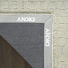 Nourison Pure Grids PGR01 Light Blue Area Rug by DKNY Corner Image