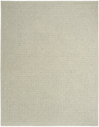 Nourison Pure Grids PGR01 Light Blue Area Rug by DKNY Main Image