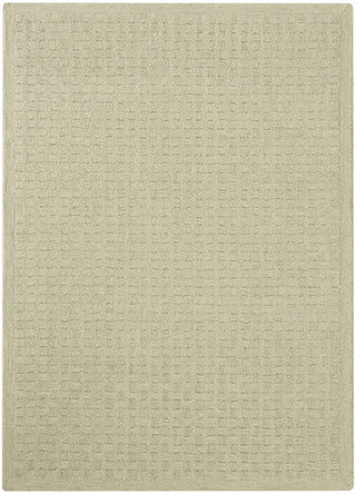 Nourison Pure Grids PGR01 Light Green Area Rug by DKNY main image