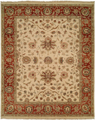 Kalaty Pasha PH-979 Ivory/Rust Area Rug Main Image
