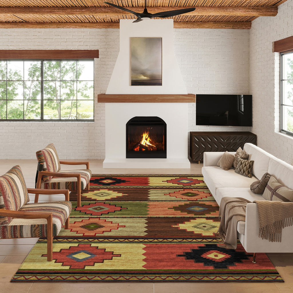 Dalyn Phoenix PH1 Canyon Area Rug Lifestyle Image Feature