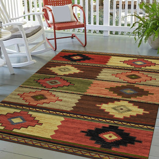 Dalyn Phoenix PH1 Canyon Area Rug Outdoor Lifestyle Image