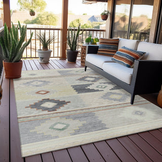 Dalyn Phoenix PH1 Ivory Area Rug Outdoor Lifestyle Image