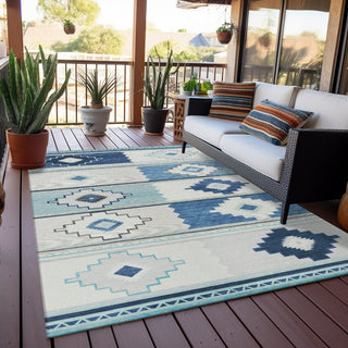 Dalyn Phoenix PH1 Pacifica Area Rug Outdoor Lifestyle Image